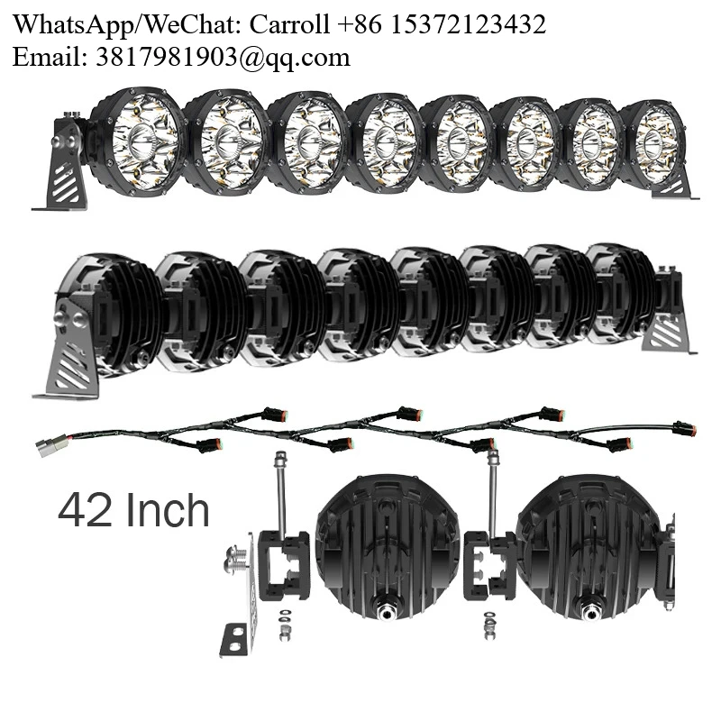 

4x4 Kc Off Road Lights 12V 24V 42 Inch Barra Led Light Bar 40 Inch