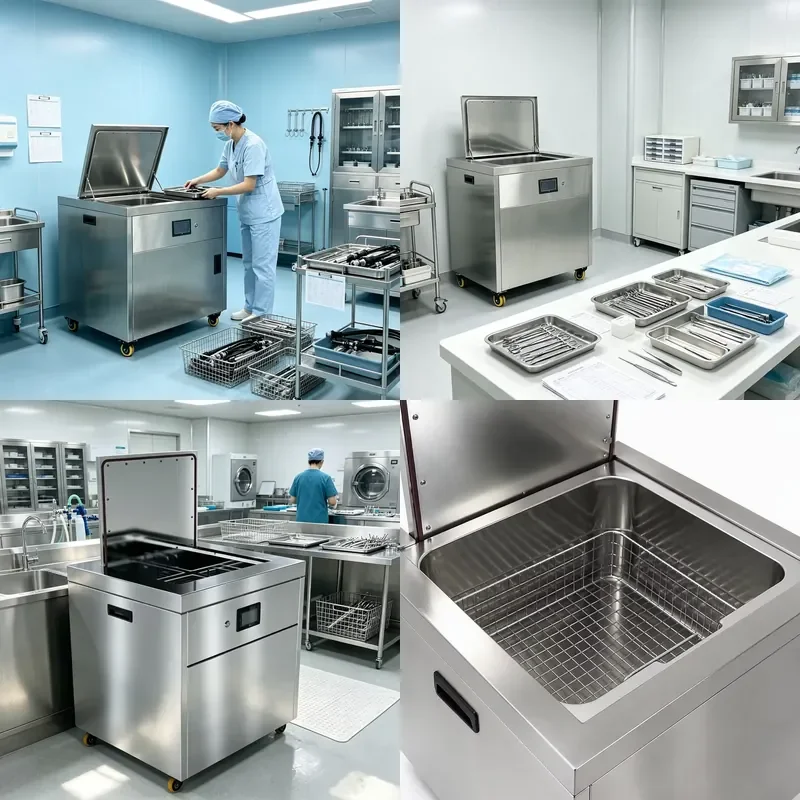 150L Ultrasonic Cleaning Machine Medical Grade for Hospital Surgical Instrument Cleaning Factory Direct Sales Best Selling