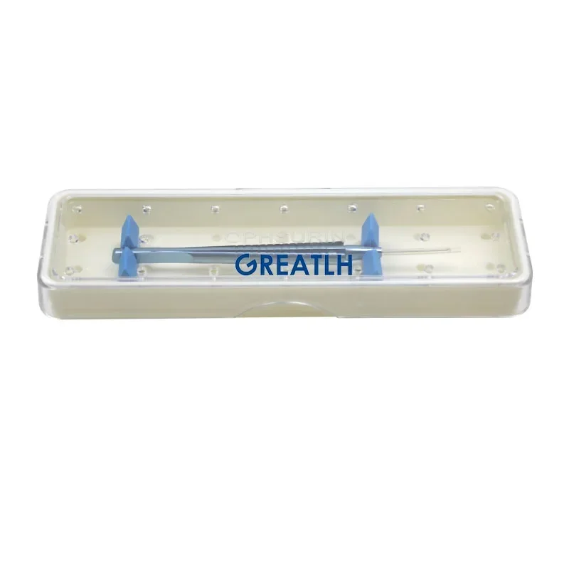 GREATLH Capsulorhexis Forceps Ophthalmic Gripping Forceps Eyelid Surgical Tool Ophthalmic Eye Instrument
