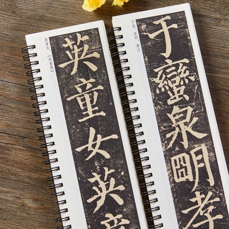 Yan Zhenqing Regular Script Calligraphy Copybooks Classic Chinese Character Calligraphy Copying Writing Practice Book Art Supply