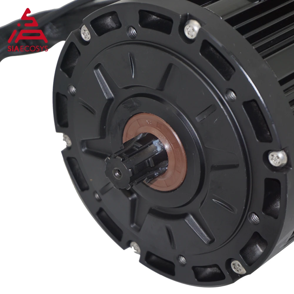 QSMOTOR 138 3000W 70H 6000W ماكس مستمر 72V 100KPH V1 محرك متوسط مع نوع ضرس