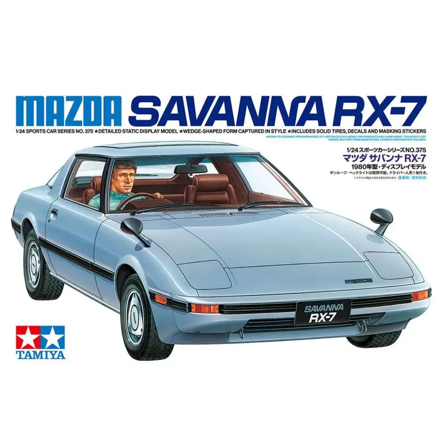 

Tamiya TA24375 1/24 Scale Savanna RX-7 Car Assembly Model Kit