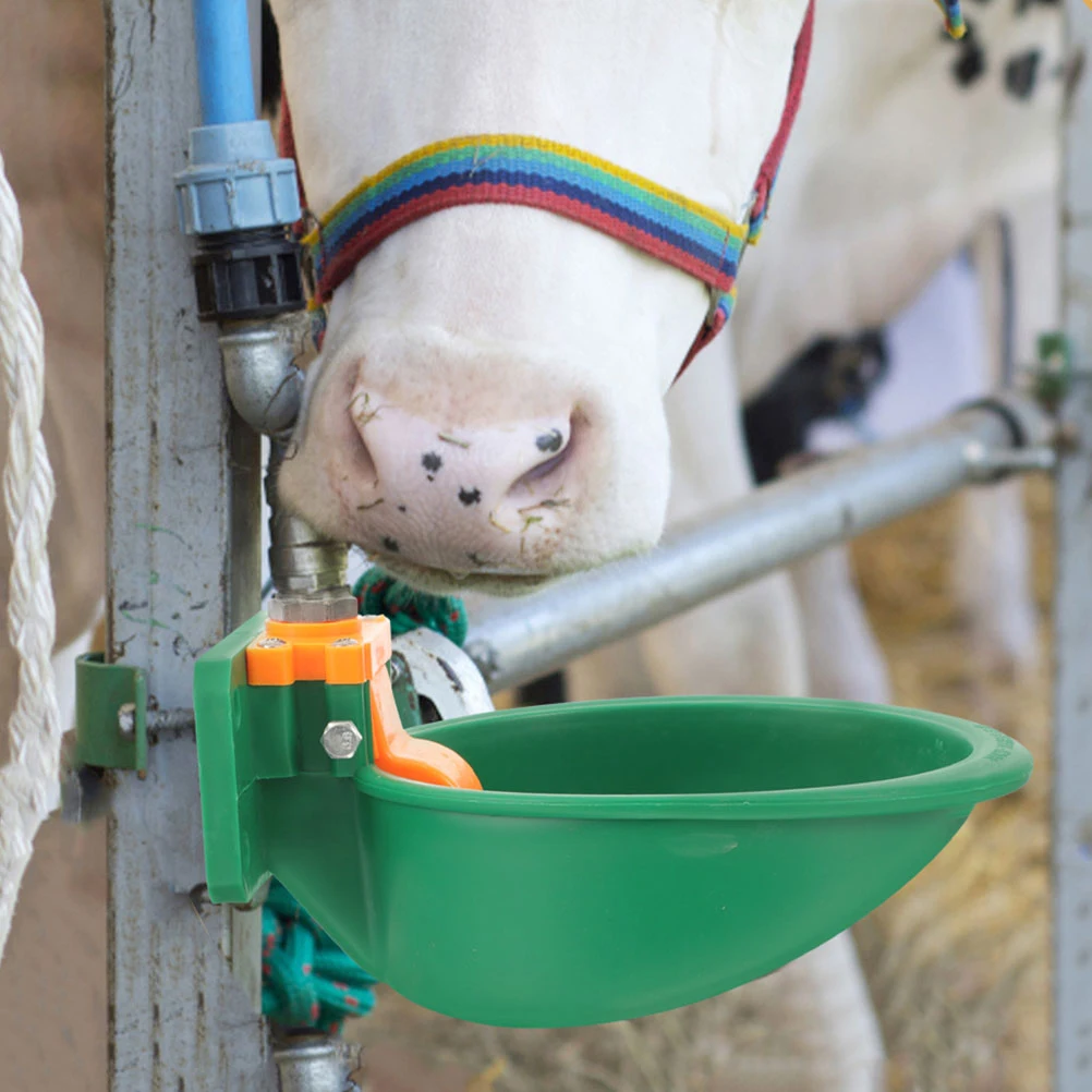 

2 Pcs Automatic Water Drinking Machine for Pigs and Sheep Waterer Bowl Animal Drinker Basin Dispenser