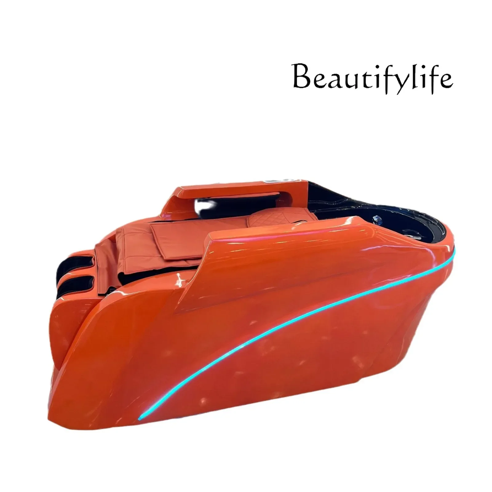 

Automatic intelligent electric massage shampoo bed barber shop constant temperature flushing head treatment fumigation