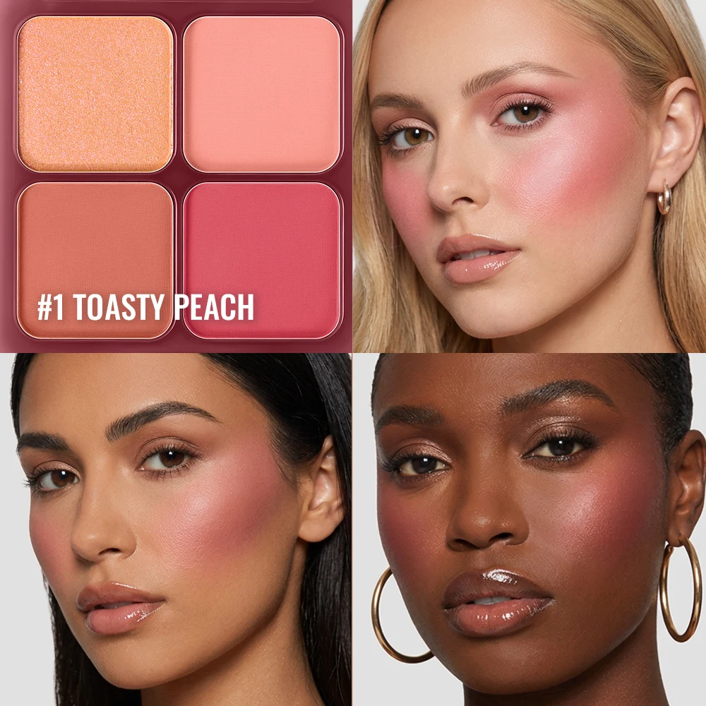 Huda Beauty Makeup Kit - Palette de fards à joues mats