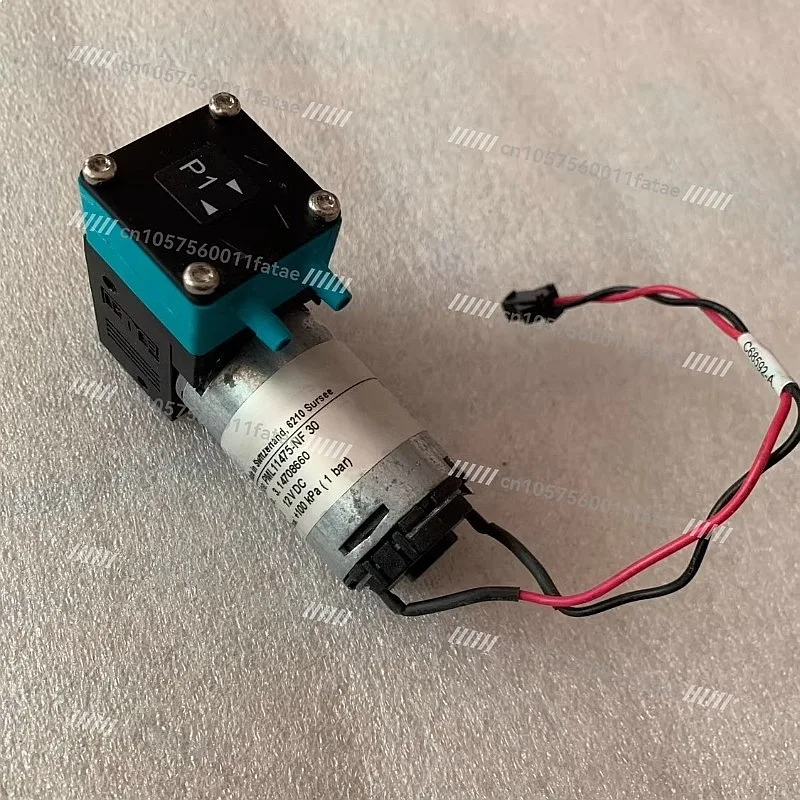 DC Diaphragm Pump 12V 11475-NF30, Hemocytometer Waste Water Pump for Lab Analysis, Quiet Self-Priming Liquid Transfer