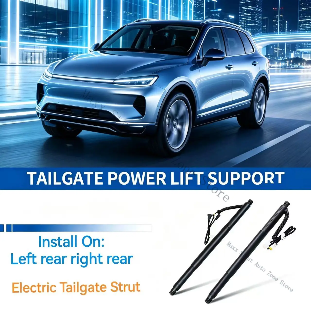 For 2016-2019 Volkswagen Tiguan Tailgate Support Rod Tailgate Strut Electric Support Struts 5NG827851A905 5NA827851A