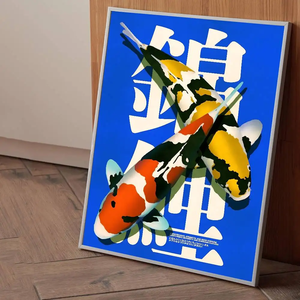 Japan Okinawa Green Tourism Willow Sunset Vintage Poster Ghost Tiger Prints for Home Living Room Studio Wall & Table Decor - view 6