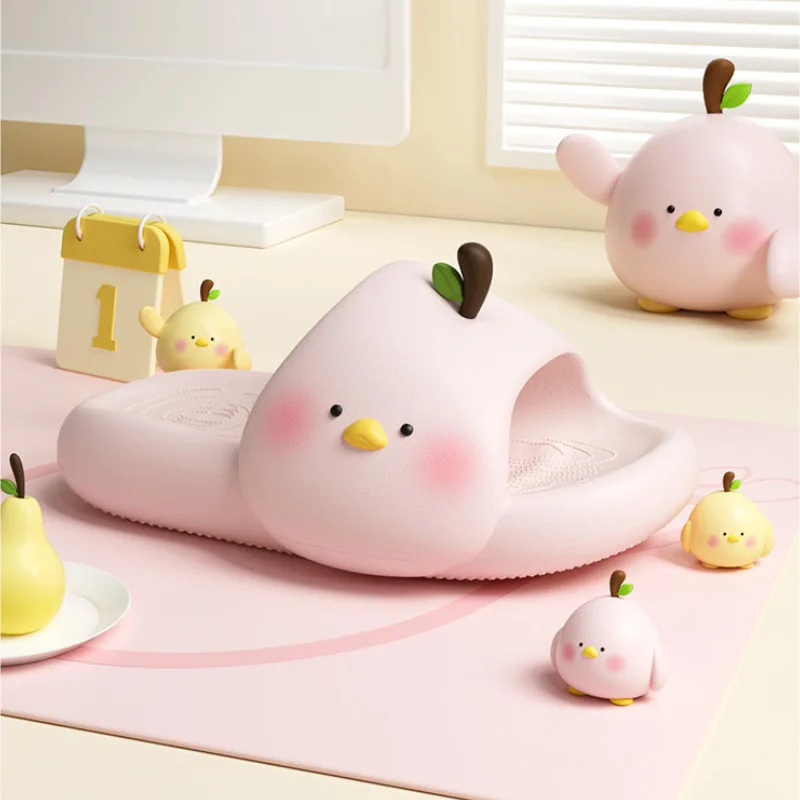 

2026 New Summer Women's Cartoon EVA Slippers Cute Non Slip Home Bathroom Sandals Soft Comfortable Indoor Outdoor Casual Shoes