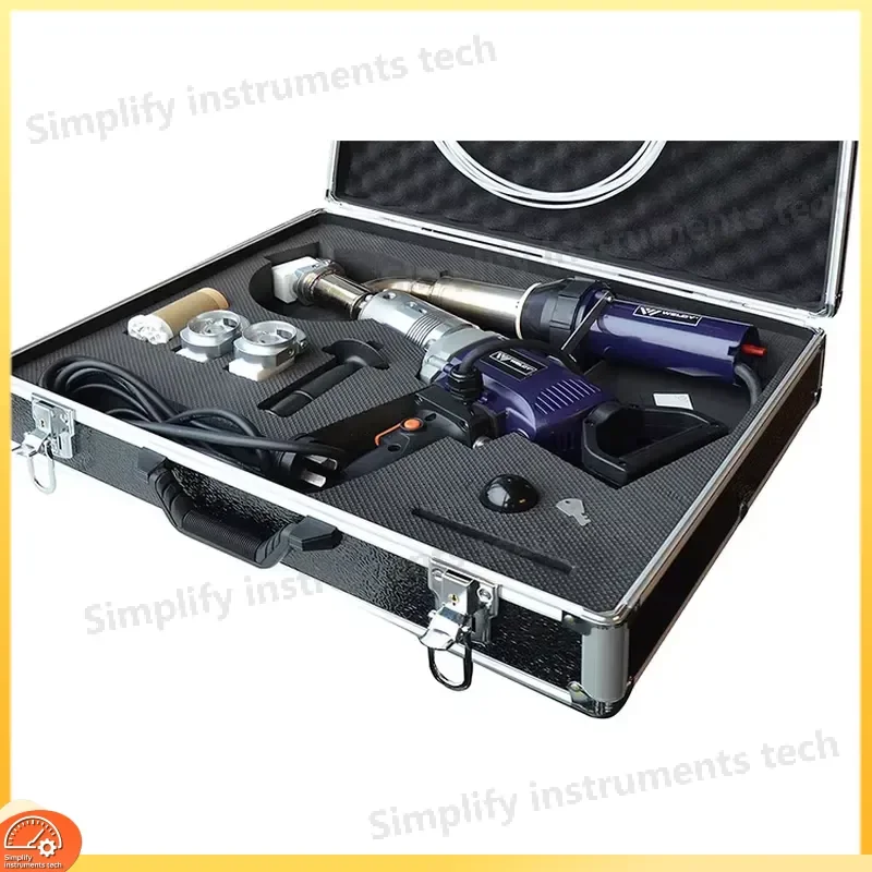 Mini Hot Air Plastic Welder 2 in 1 HDPE Extrusion Gun High Density Polyethylene Welding Repair Tool for PVC PP PE