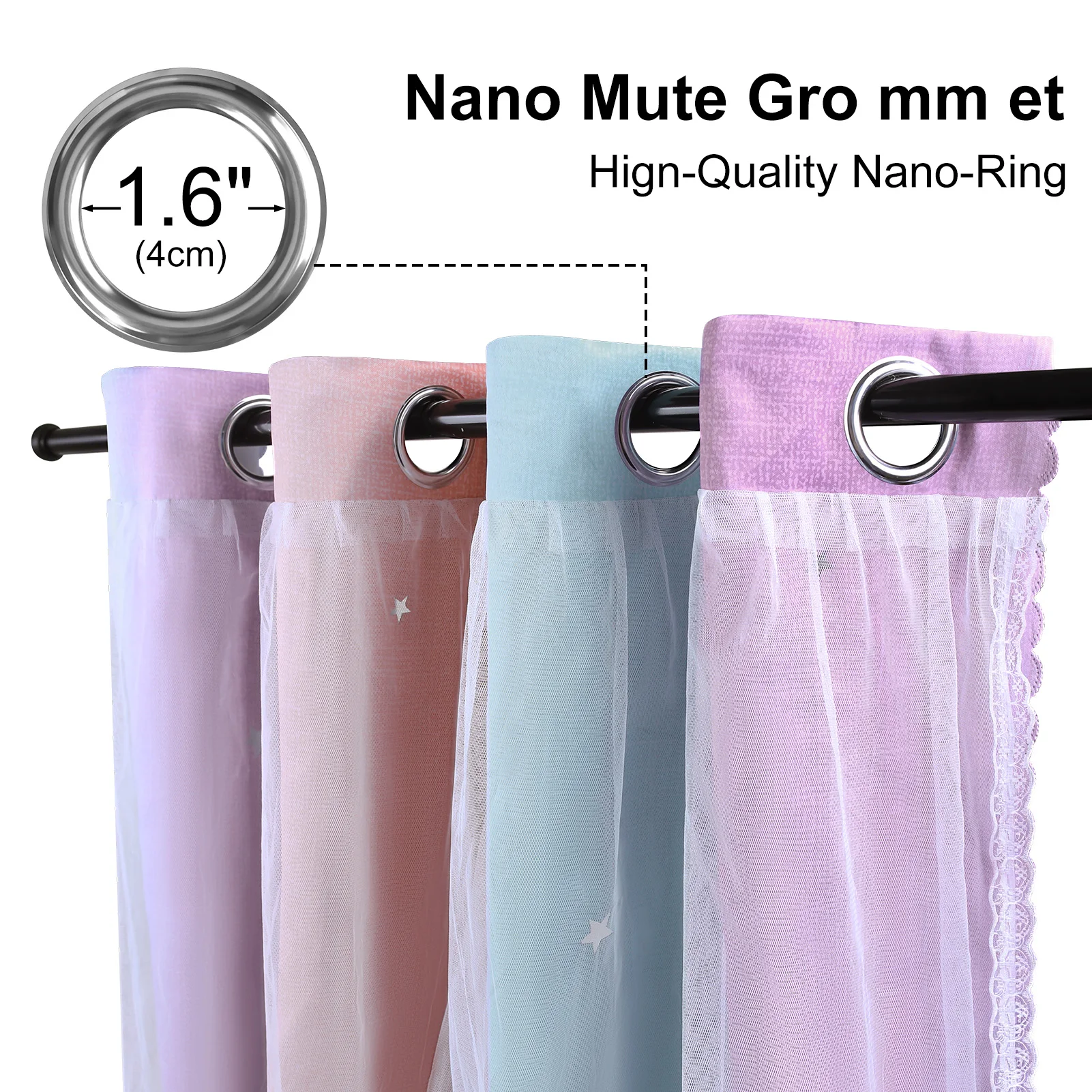 2 Panels Blackout Curtains for - огляд і ціна Baby Nursery Blackout Curtains