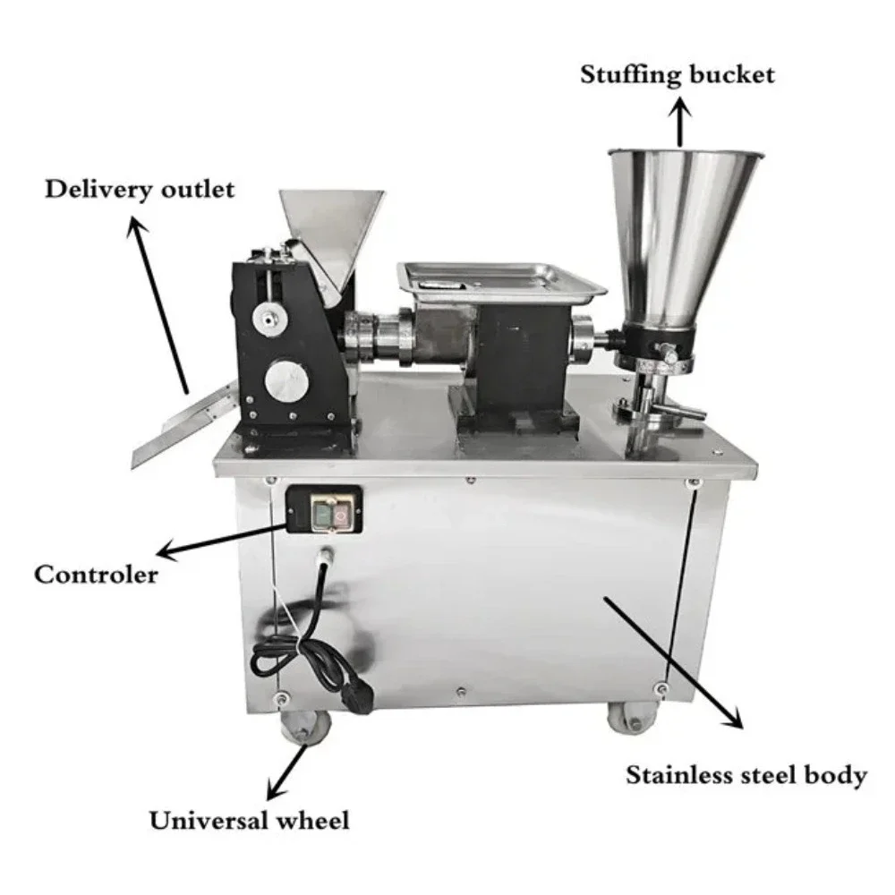Automatic Multifunctional Food Machine 4800pcs/h Foldable Maker For Pie, Samosa, Spring Roll, Empanada & Dumpling