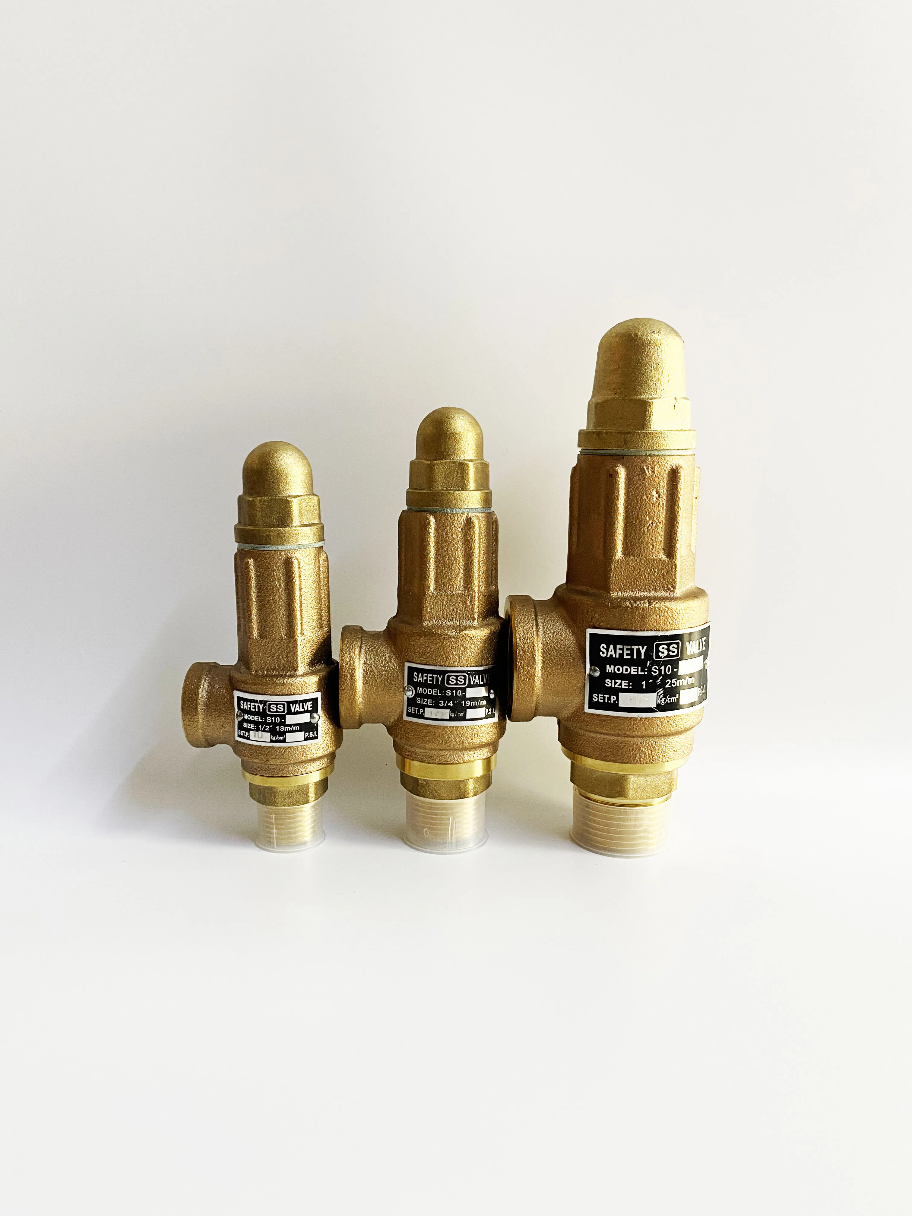 Elettrovalvola Spring type safety valve steam safety valve adjustable pressure relief valve Taiwan SS safety valve copper safety valve Acqua e vapore — dettaglio 1
