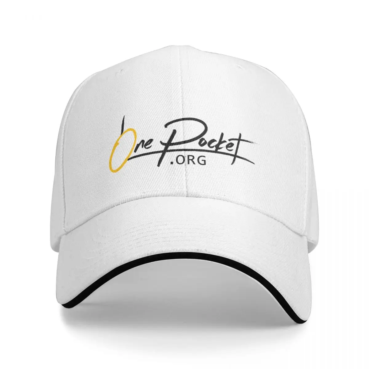 OnePocket.org Logo on White Background Baseball Cap Ball Cap fishing hat Golf Men Women\'s