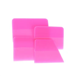 Anti-Scratch TPU Rubber Squeegee For Vinyl Wrap Tint Squeegee Water Blade Scraper Window Tint Tools Car PPF Squeegee Prop