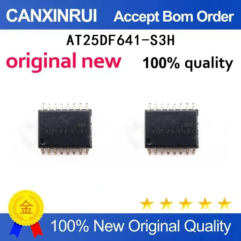 

(5-100 Pieces) New stock AT25DF641-S3H AT25DF641 SOP