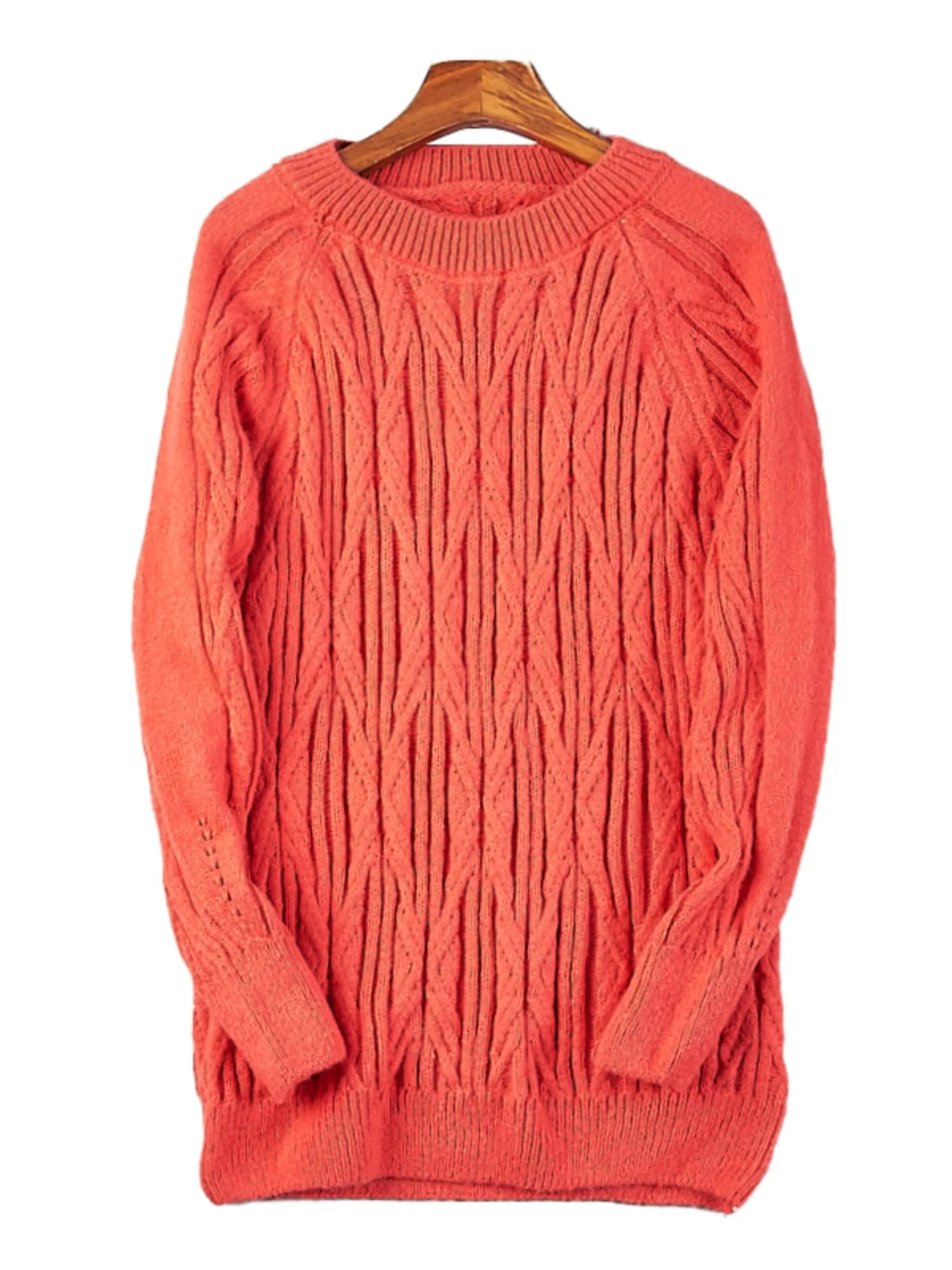 

Classic round Ne Knitted Sweater Women Loose Lazy Sle Twist Spring Autumn Winter New Faion Comfortable Warmth Long Sve