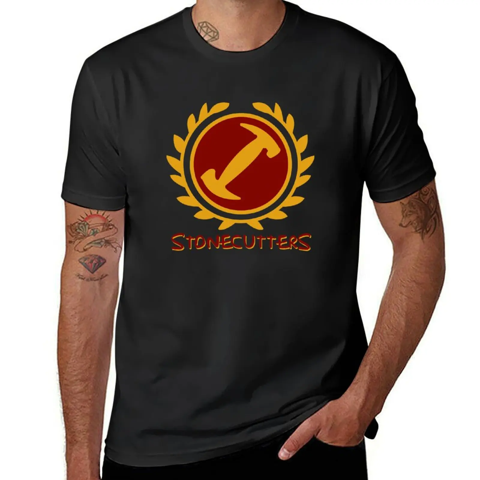 

Stonecutters Essential T-Shirt summer tops plus sizes sports fans customs design your own mens tall t shirts