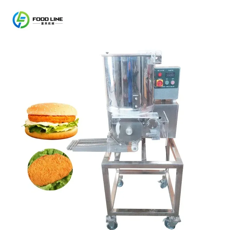 Large Scale Burger Patty Molding Machine Automat Meat Pie Make Machine Meat Pie/Patty Forming Machine