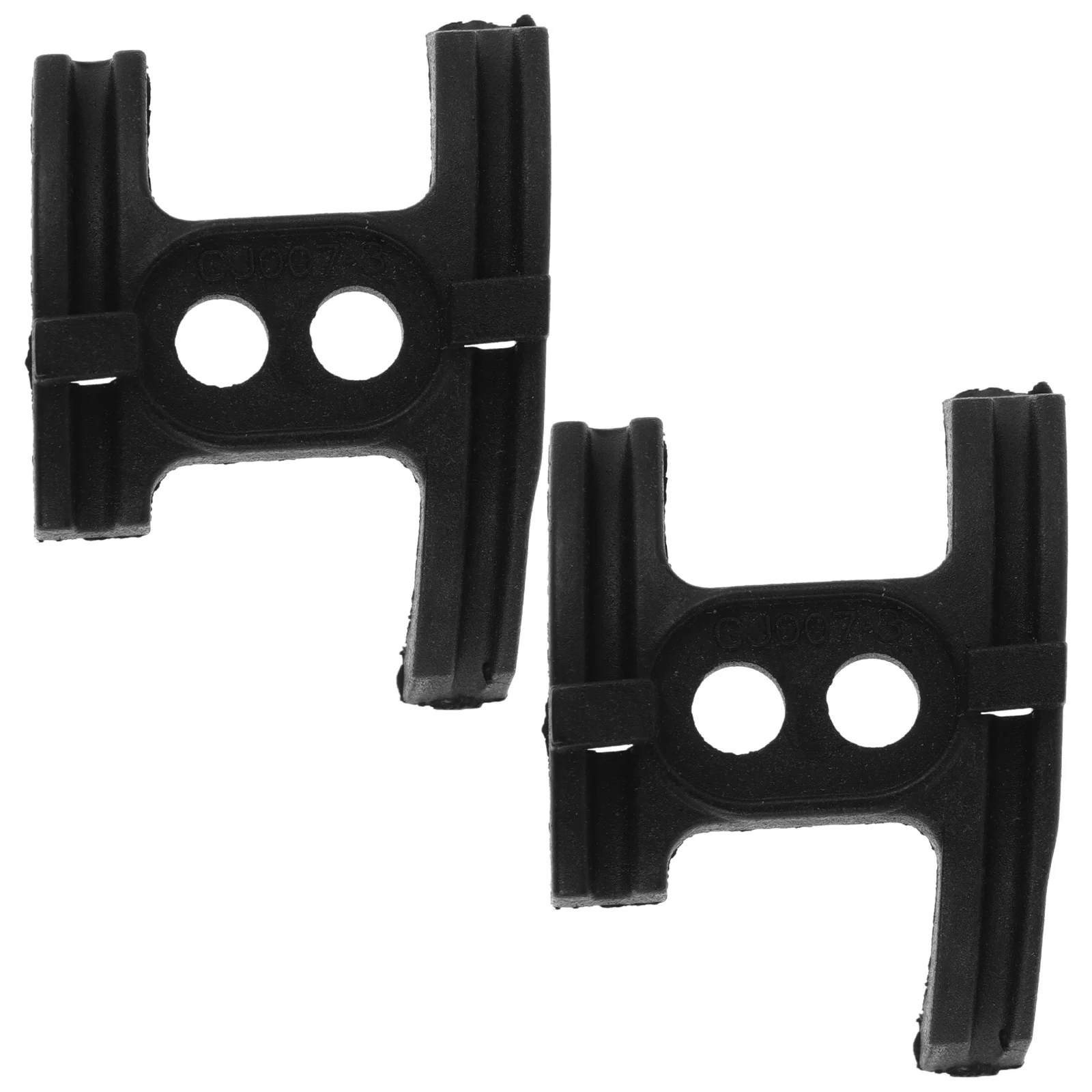 2 قطعة قوس أسفل كابل دليل إطار دراجة هوائية الأقواس البلاستيكية المضادة للاحتكاك دراجة كابل توجيه صيانة الملحقات #1