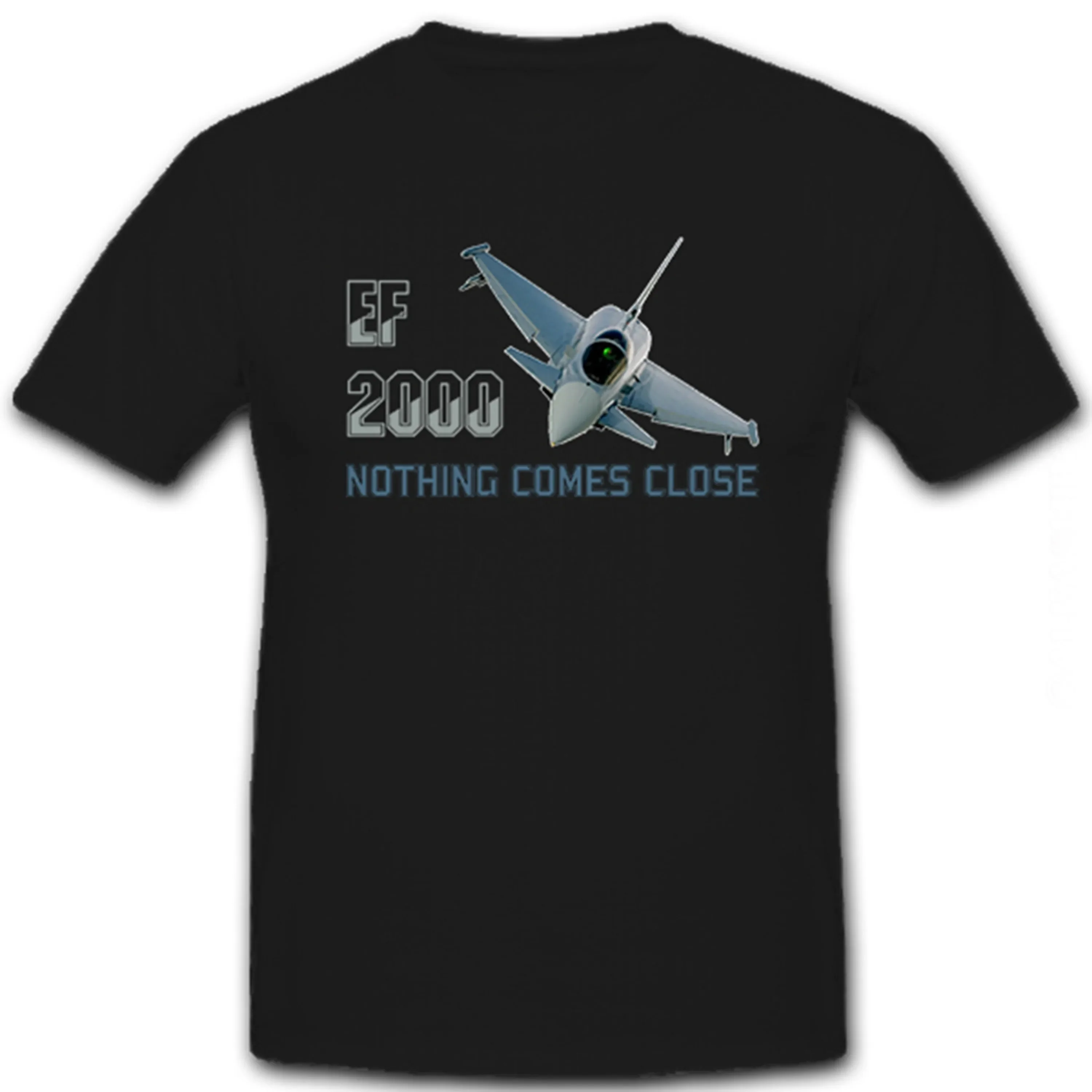 Eurofighter Typhoon / EF2000 Jet Fighter T Shirt. 100% Cotton Short Sleeve O-Neck Casual T-shirt Loose Top New Size S-3XL