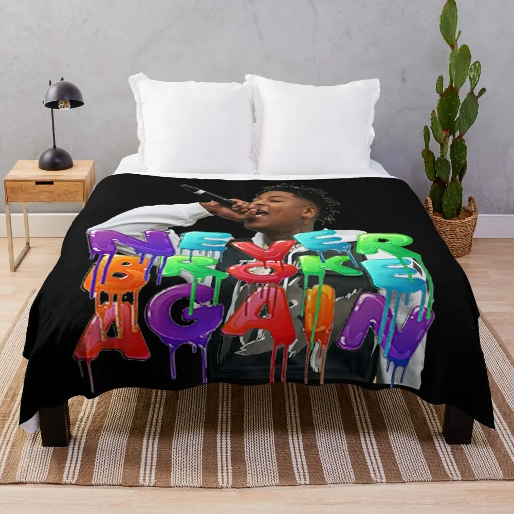 Youngboy Never Broke Again Throw Blanket valentine gift ideas Weighted Decorative Sofas Beautifuls Blankets