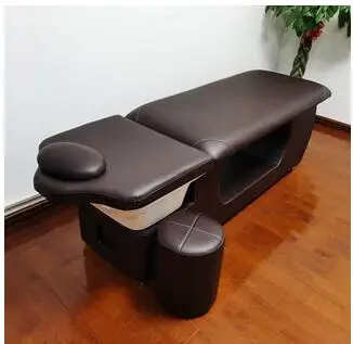 

High end Thai style shampoo bed, hair salon, beauty salon, full lying massage bed, with water heater, special flushing bed for b