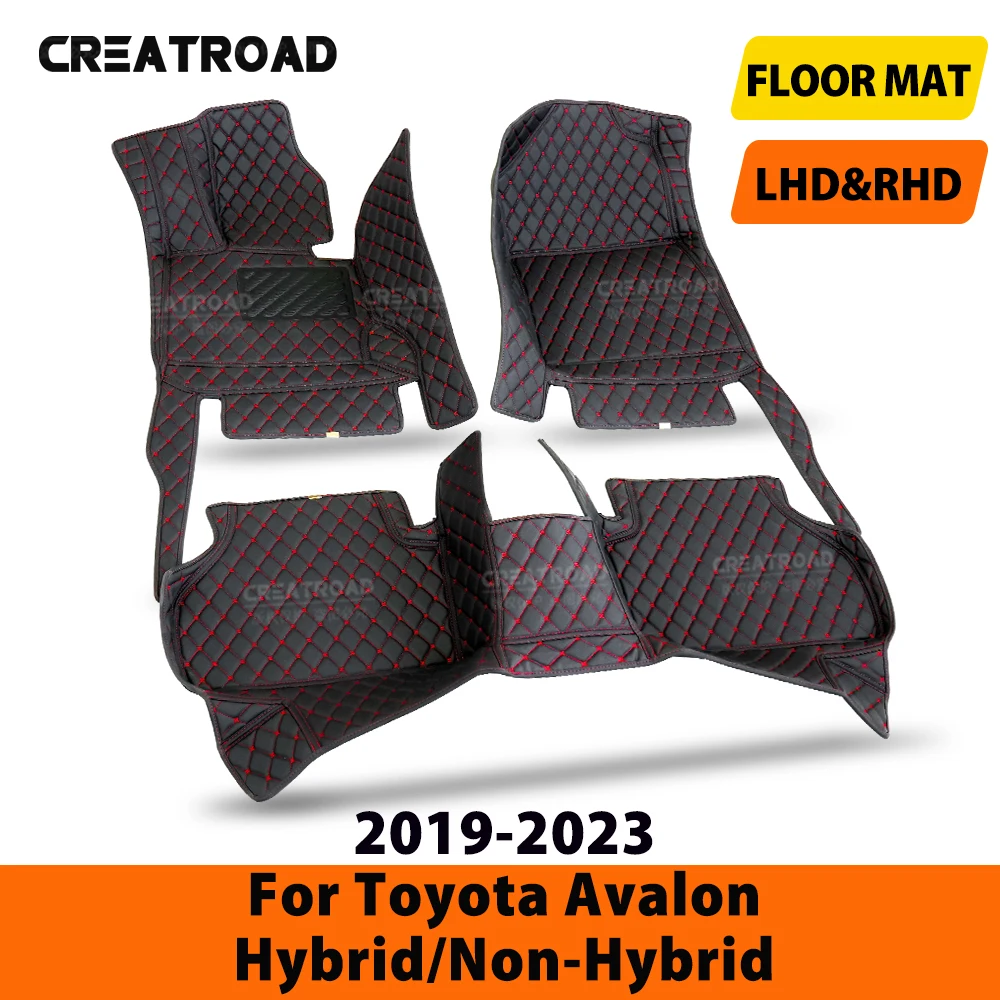 

Автомобильные коврики для Toyota Avalon Hybrid/Non-Hybrid 2019 2020 2021 2022 2023, подушечки для ног на заказ, ковер, аксессуары для интерьера