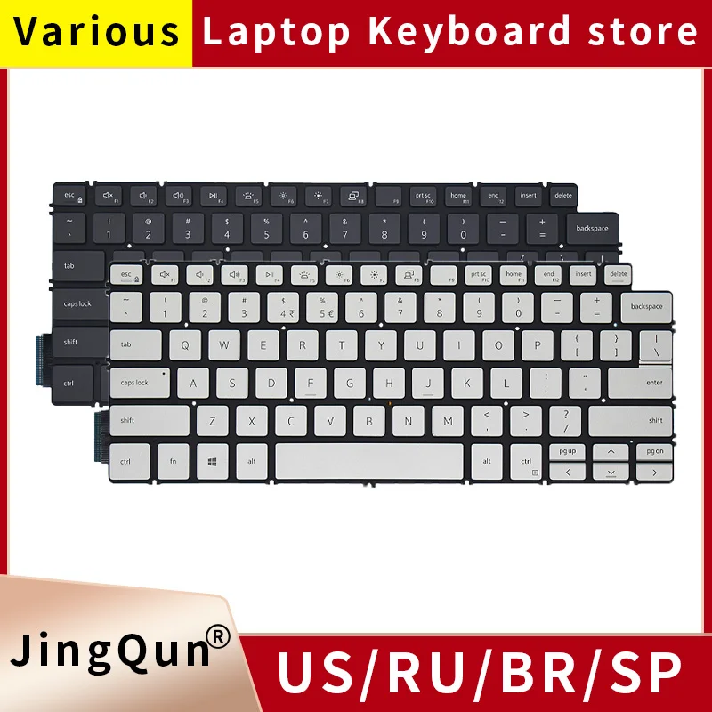 

100%New Original For Dell Inspiron 5390 5391 7391 5490 5491 7491 5498 7490 5493 5401 5402 5405 English Laptop Keyboard