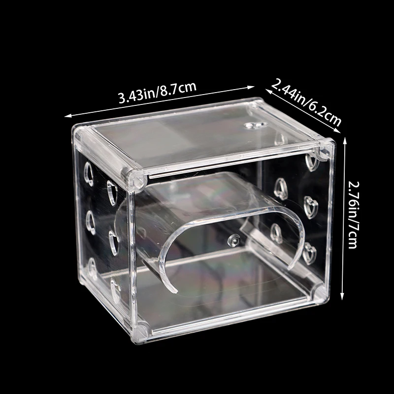 Watch Protective Display Box Plastic Stand Rack General Showcase Shelf Portable Watch Storage Box Jewelry Case