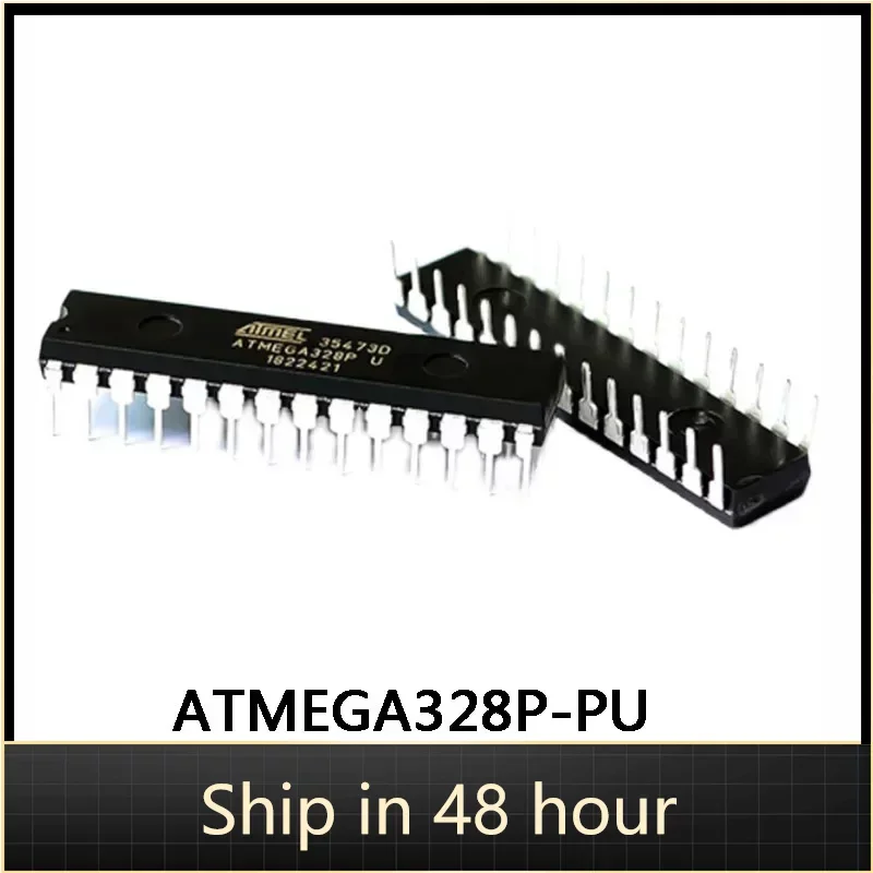 

2PCS 100% New Original ATMEGA328P-PU 8-bit Microcontroller AVR 32K Flash DIP-28 IC chip in Stock