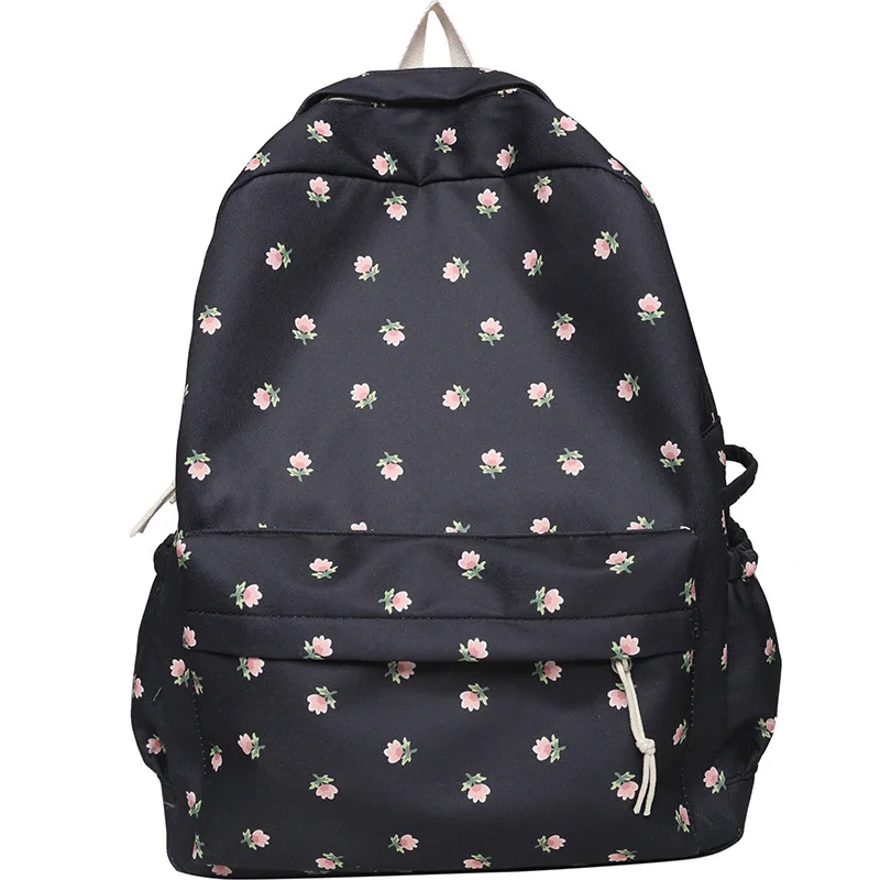 Waterproof Nylon Student Schoolbag para As Mulheres, Colagem Mochila, Grande Capacidade, Kawaii Laptop Bagpacks, Pacote de Livros, Feminino, Meninas