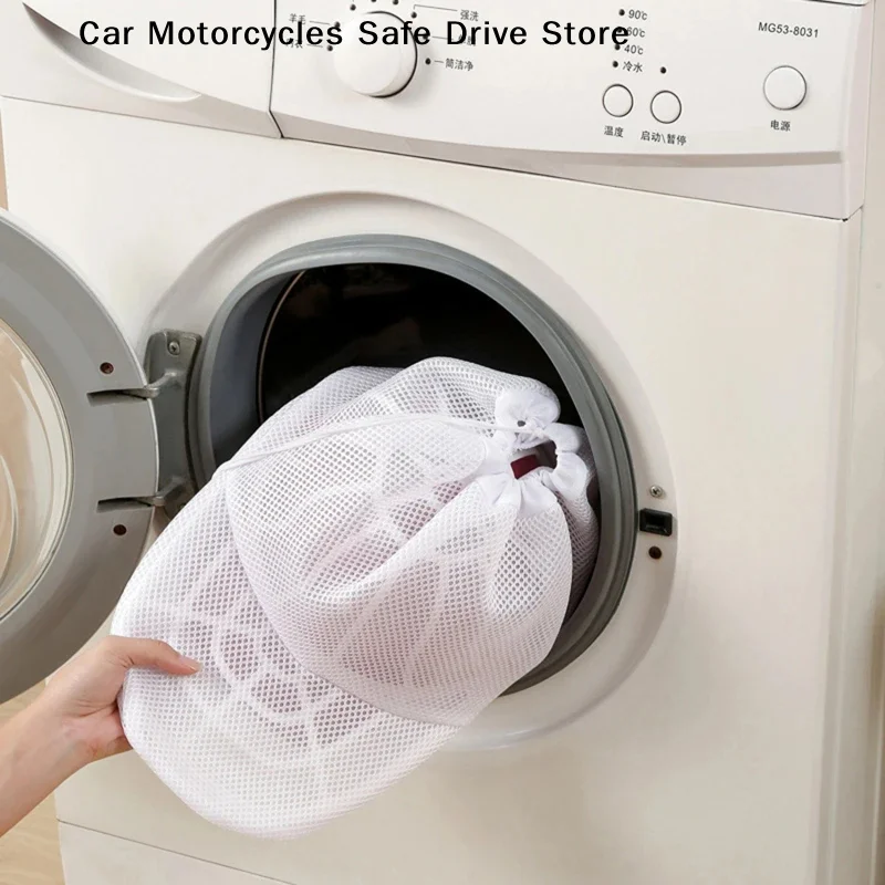 Portable Baseball Cap Washing Bag Anti Deformation Washing Machine Hat Convenient Washing Bag Machine Washing Mesh Bag
