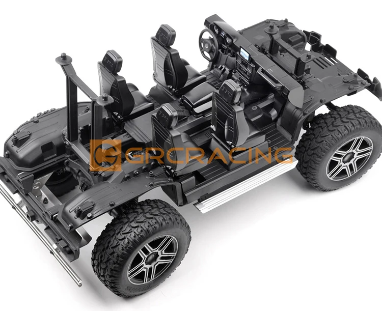 Central Control Seat Interior Kit  for 1/10 RC Crawler Car Traxxas TRX4 G500 TRX6 G63 Parts Toys