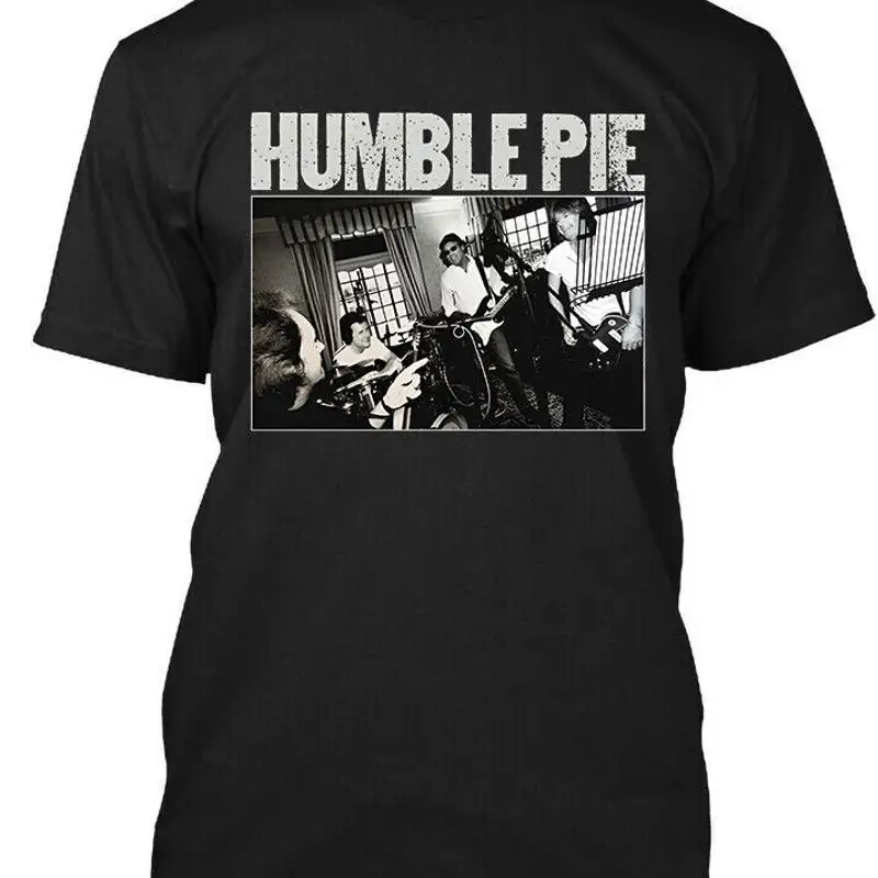 

New POPULAR Humble Pie English Vintage Classic Art Logo T Shirt S 4XL