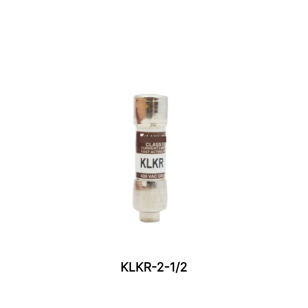 KLKR-2-1/2 Fast Acting Cartridge Fuse 2.5A 600VAC Circuit Protection 1PCS OEM