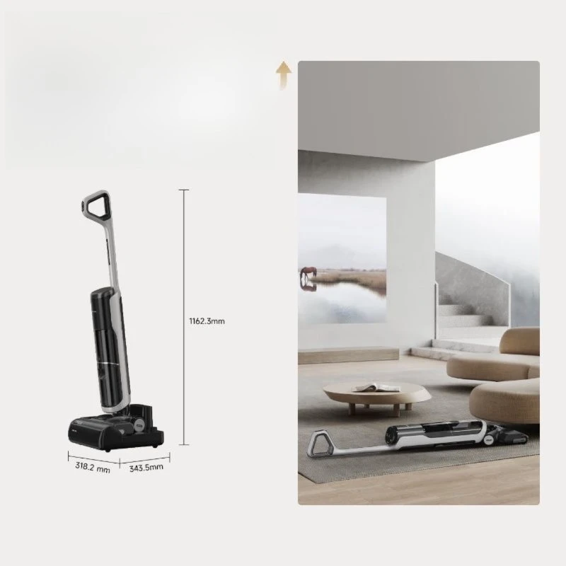 

Floor scrubber, suction and mopping integrated vacuum cleaner, sweeper automatic