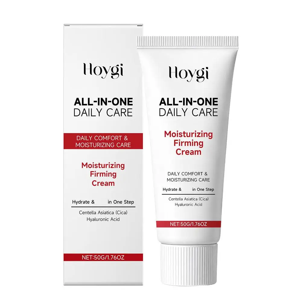 

Hoygi All-In-One Centella Asiatica Moisturizing Firming Cream Lightweight Hydrating Repairing Daily Face Care For Sensitive Skin