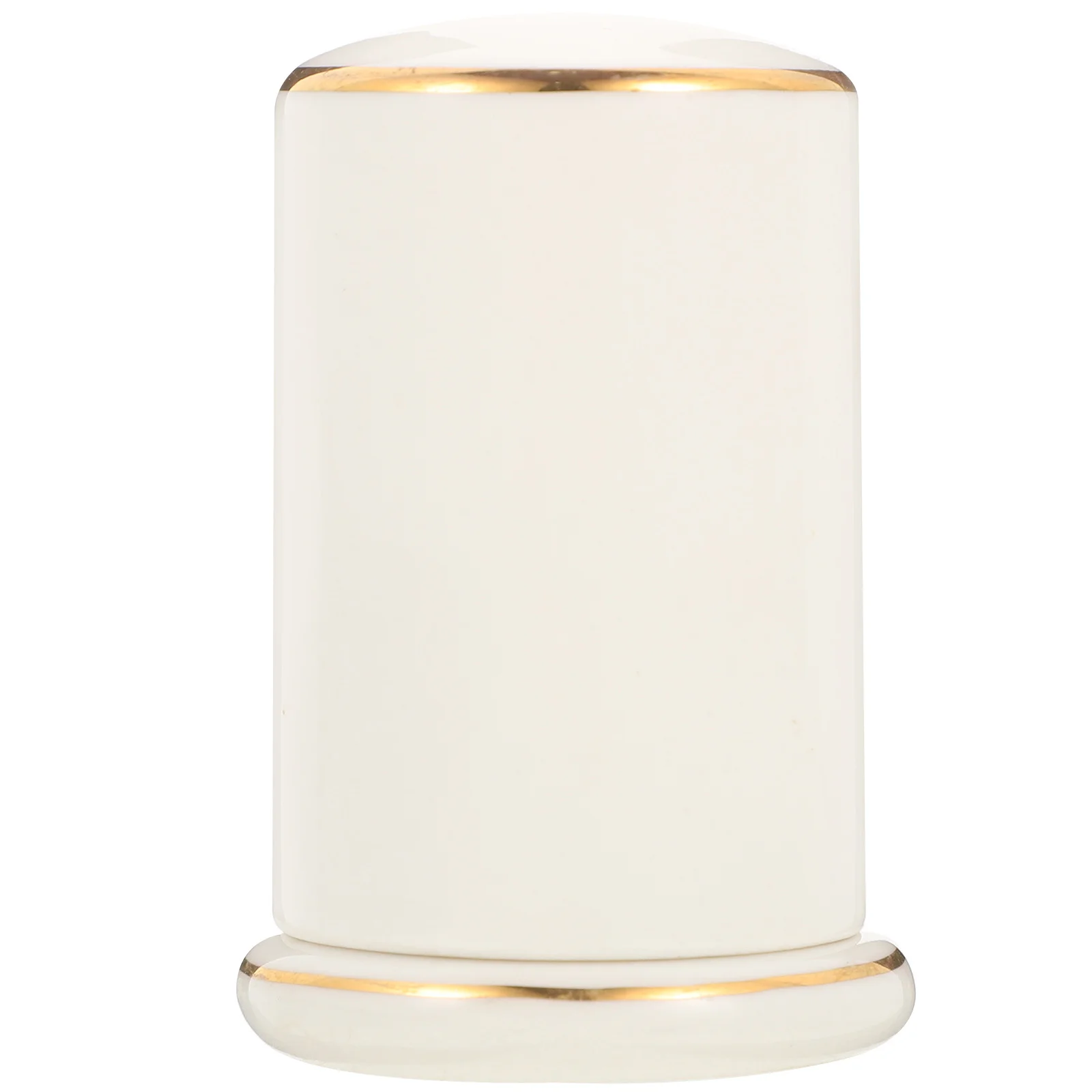 

Ceramic Toothpick Box with Lid Convenient Desktop Toothpick Holder for Home Party Restaurant Cotton Swab Container Daily Use