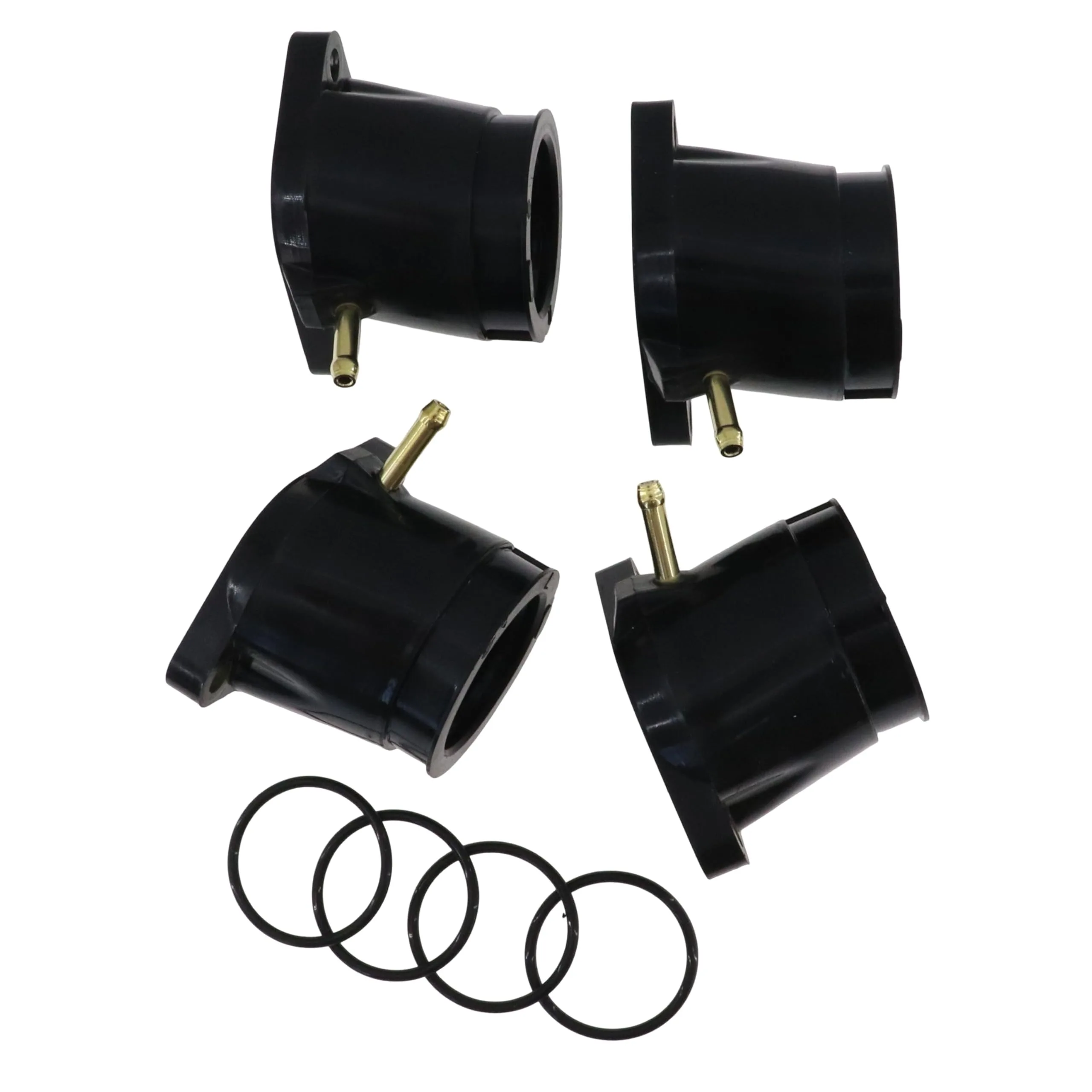 Royal Sun 4Pack Carburetor Intake Manifold Boots #4HM-13586-20 4HM-13596-20 For Yamaha XJR400 2001-2007