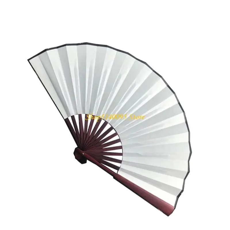 DXAE 8 polegadas Fan ventilador bambu bambu 8 polegadas ventilador mão dobrado para festas dobradas para festas
