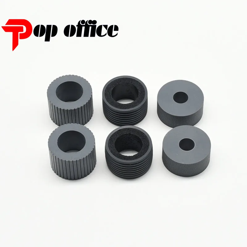 

5sets PA03338-K011 PA03576-K010 Brake Pick Roller Tire for Fujitsu fi-6670 fi-6670A fi-6770 fi-6770A fi-6750S fi-5650C fi-5750C