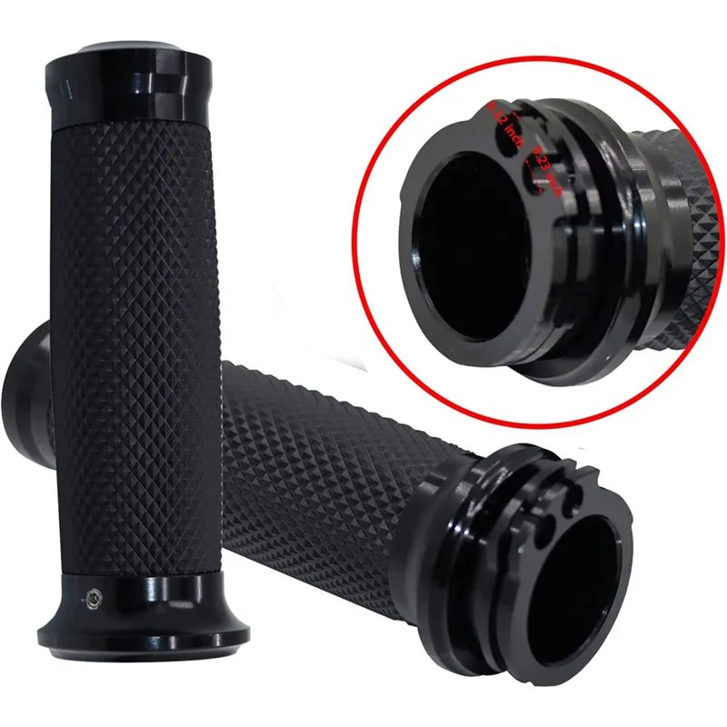 

Улучшенные универсальные ручки 1 дюйм, ручка мотоцикла для Touring Sportster 883 1200 XR для Suzuki, черный