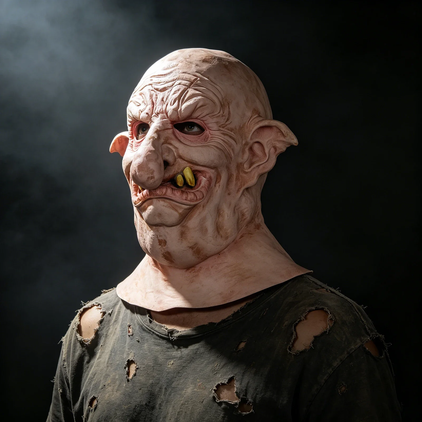 Realistic Monster Mask, High-Quality Latex Mask in the Style of Halloween and Easter Masquerades, Perfect for Masquerade Events