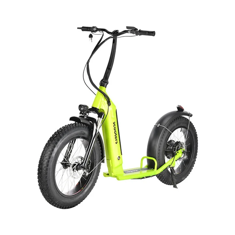 Wholesale 20inch Big Tyres Folding 30-50km Range 500w Motor Full Suspension Electric Scooter With 150kg Max Load