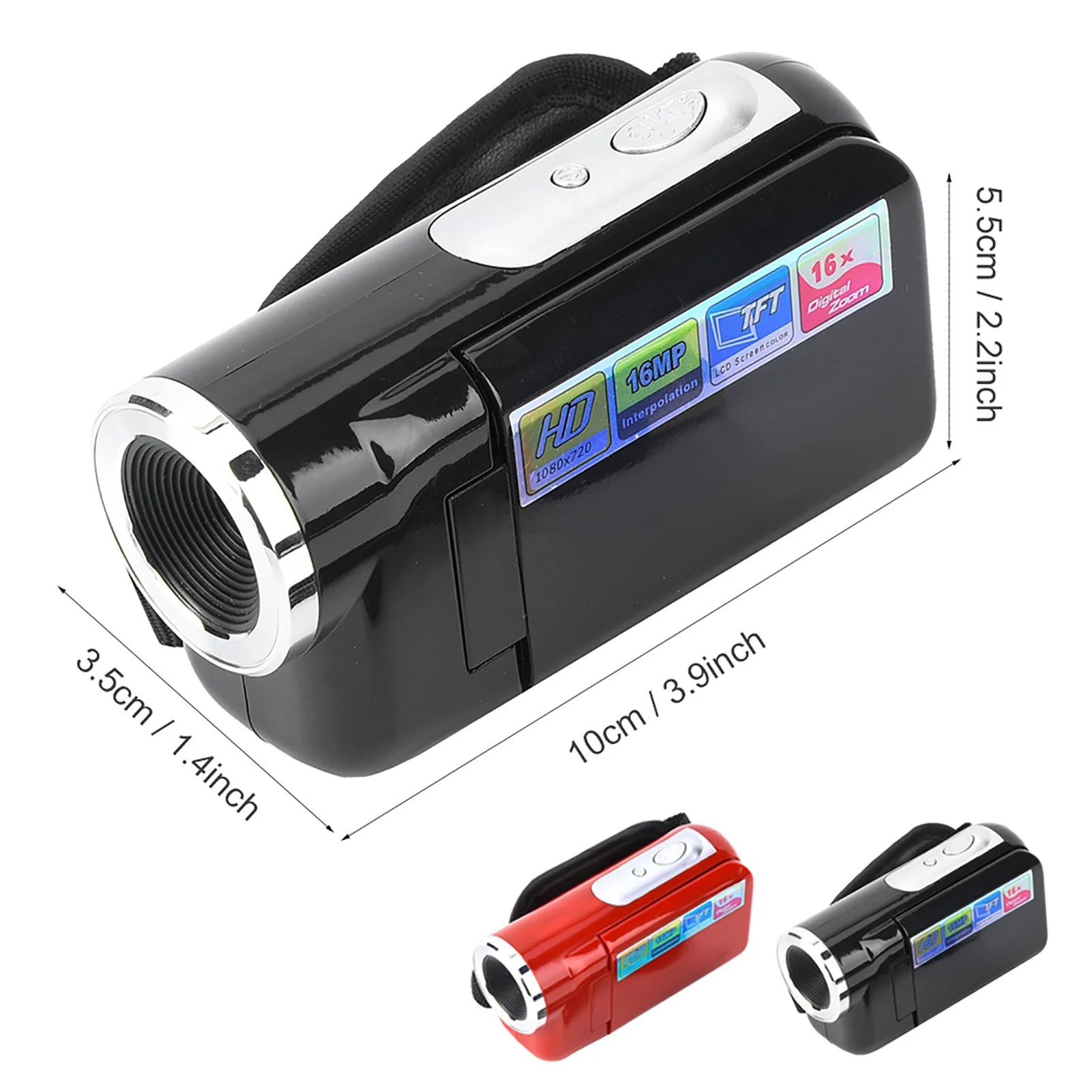 Portable Children Kids HD Digital Video Camera Camcorder with  LCD Sceen  Digital Video Camera  Camcorder Recorder