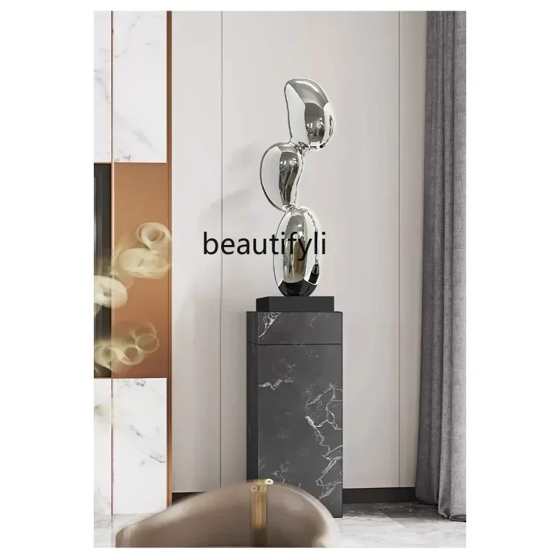 Q178 CC  Living Room Entrance Abstract Resin Sculpture Ornament Hotel Lobby Staircase Decorative Art