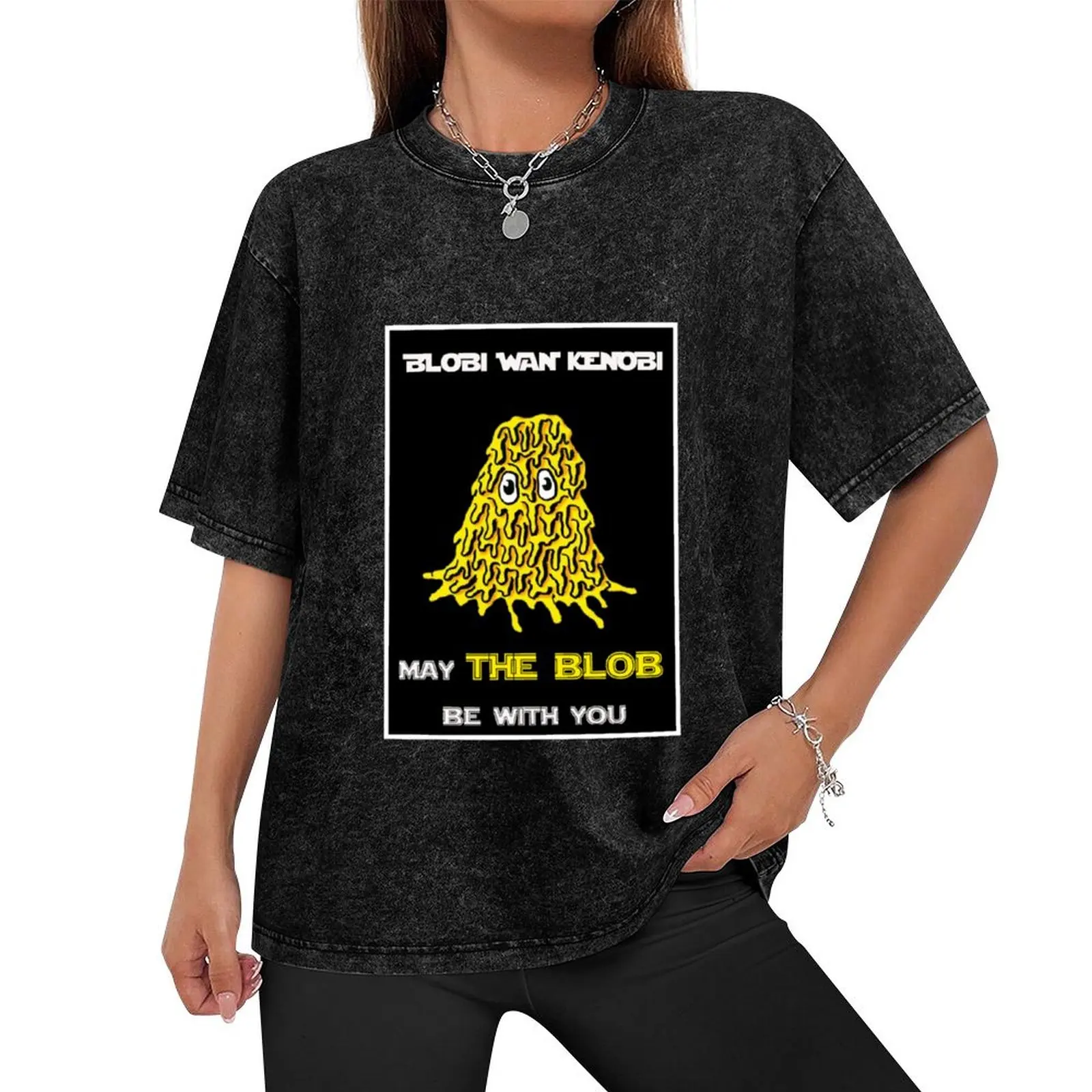 BLOBI WAN KENOBI Classic T-Shirt graphic tee shirt customs men tshirt