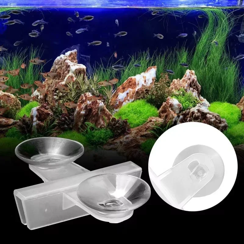 Partition Suction Cups Strong Suction Divider Sheet Fish Tank Isolation Clips for Aquarium Fish Breeding Separation Suckers