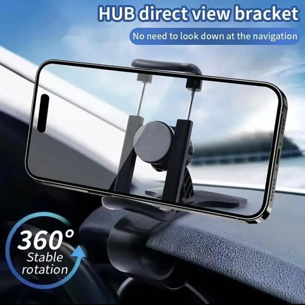 Adjustable Dashboard Car Mobile Phone Holder Clip Mount Stand GPS Display Bracket Car Holder Support for Phone